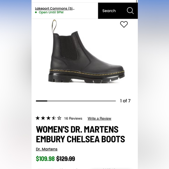 Women’s Doc Martens - Picture 1 of 4